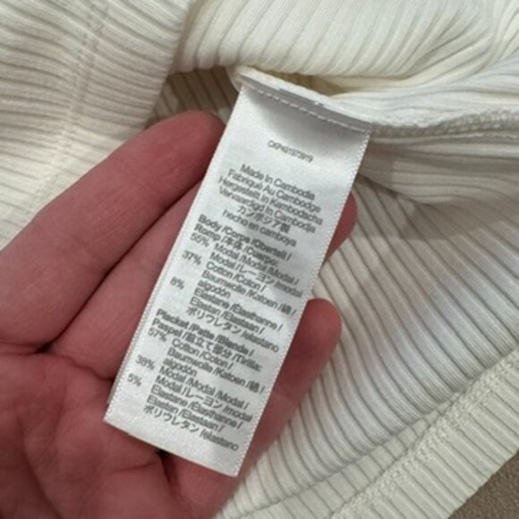 Madewell Snap-Front Cardigan Top • size large • NWT • NS585 - Picture 15 of 15